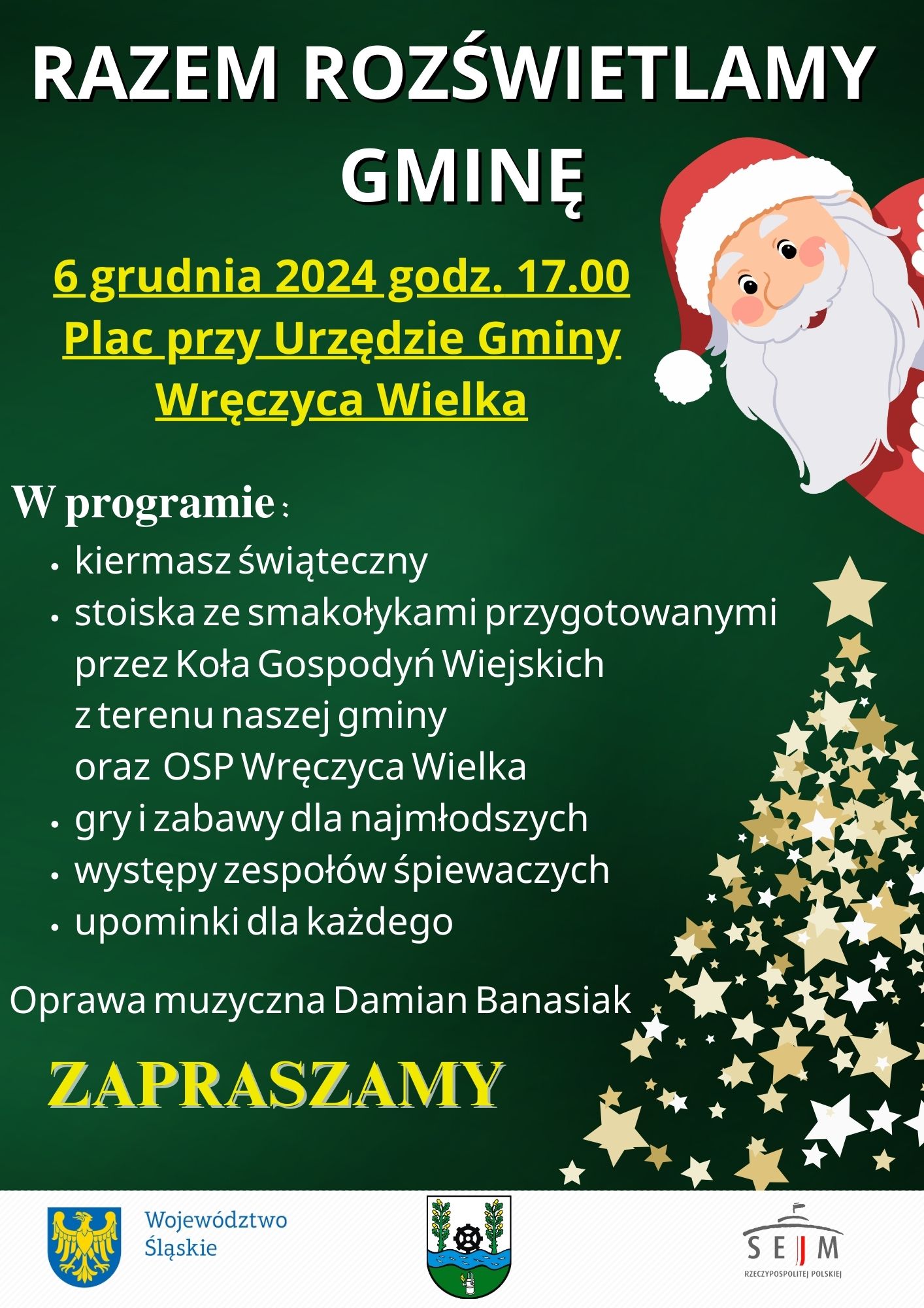 plakat zapraszający na wydarzenie 